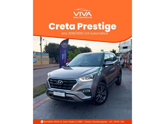HYUNDAI CRETA 2.0 16V FLEX PRESTIGE AUTOMÁTICO HYUNDAI CRETA 2.0 16V FLEX PRESTIGE AUTOMÁTICO